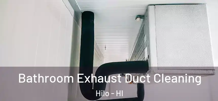 Bathroom Exhaust Duct Cleaning Hilo - HI