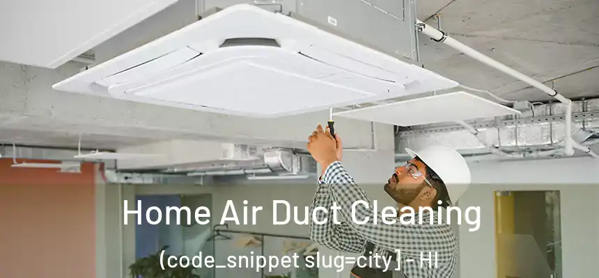  Home Air Duct Cleaning (code_snippet slug=city] - HI