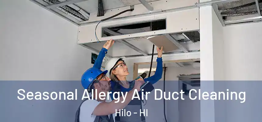 Seasonal Allergy Air Duct Cleaning Hilo - HI