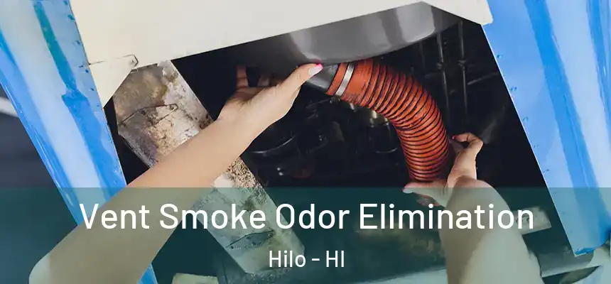 Vent Smoke Odor Elimination Hilo - HI