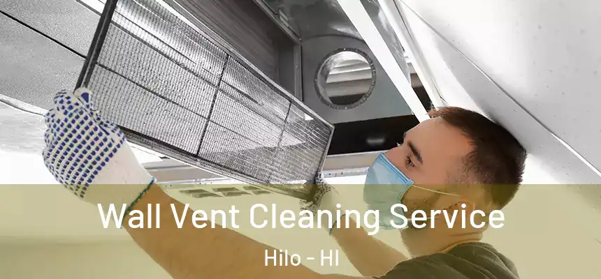 Wall Vent Cleaning Service Hilo - HI